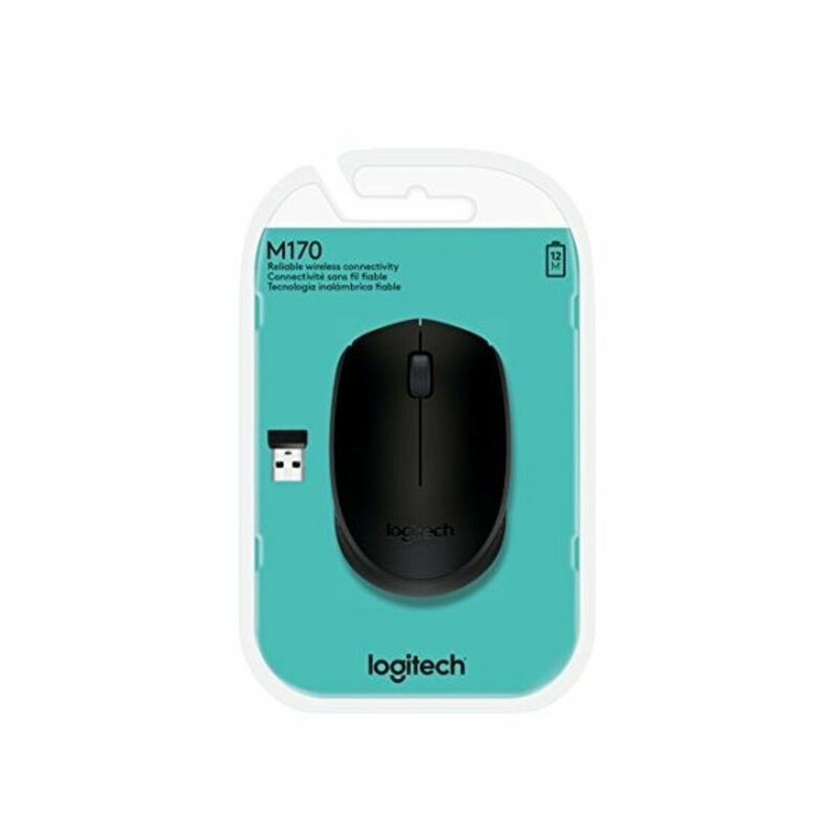 Souris sans-fil Logitech M171 Wireless Mouse Noir 1000 dpi