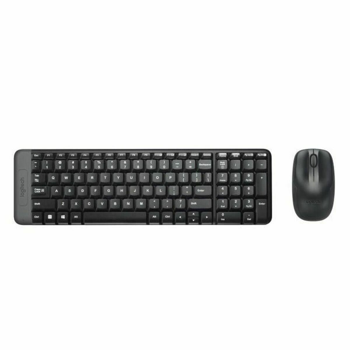 Clavier Logitech 920-008318 Noir Espagnol Qwerty