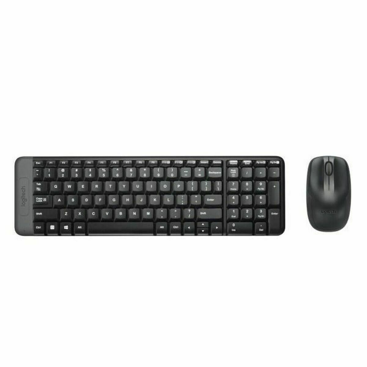 Clavier Logitech 920-008318 Noir Espagnol Qwerty