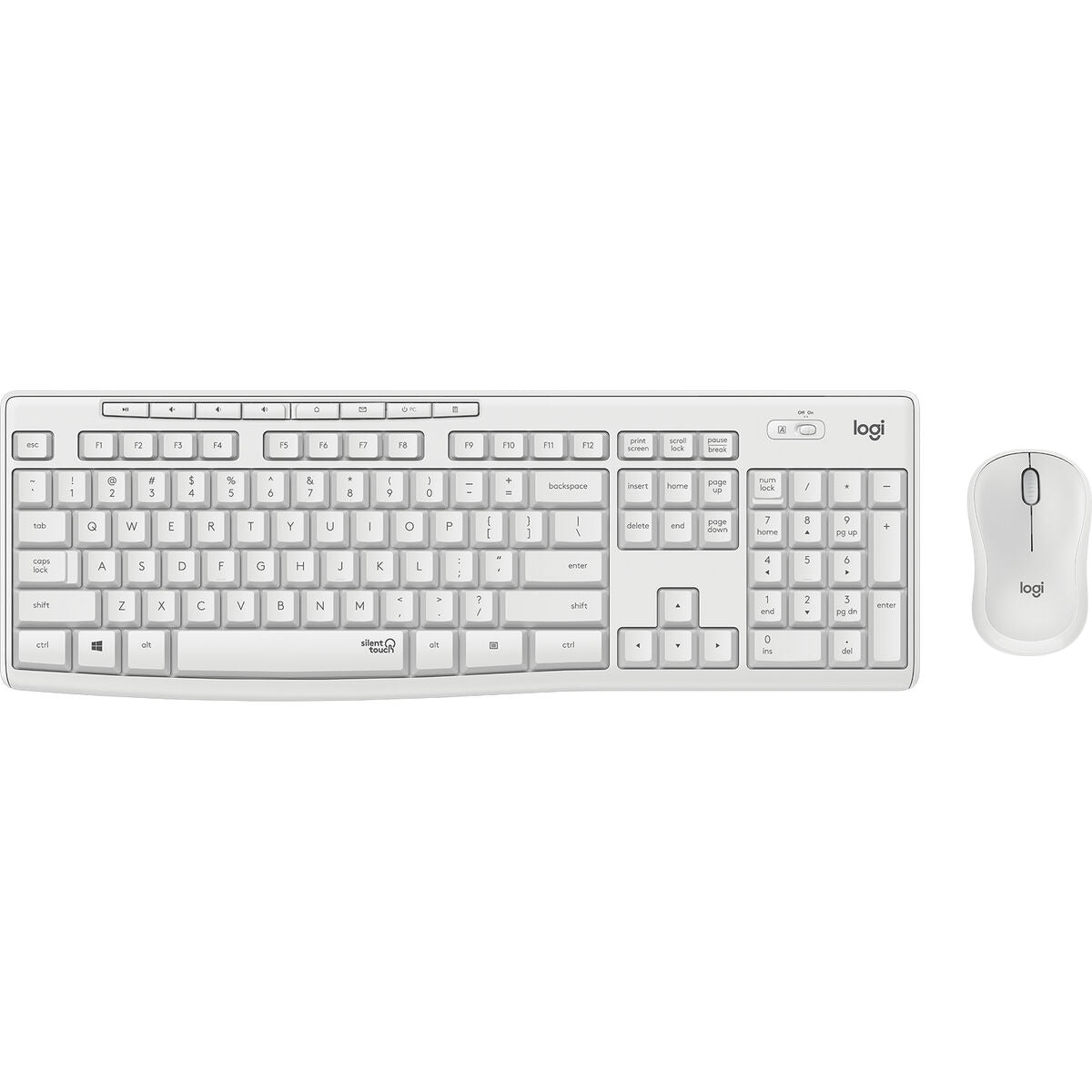Clavier Logitech 920-009823 Blanc Espagnol Qwerty QWERTY Qwerty UK