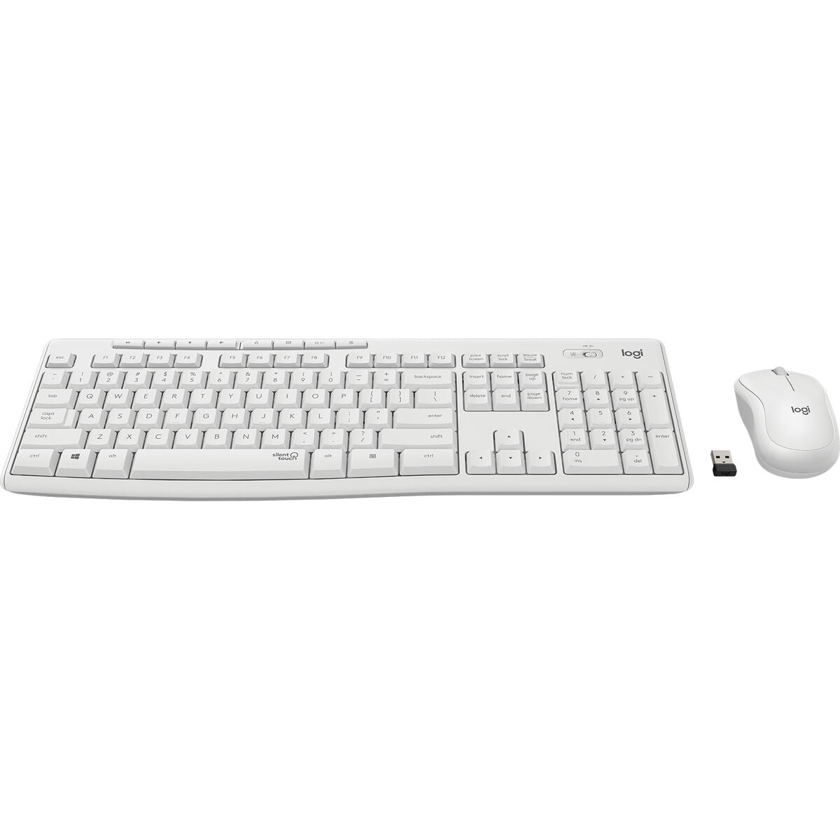 Clavier Logitech 920-009823 Blanc Espagnol Qwerty QWERTY Qwerty UK