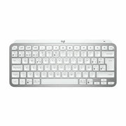 Clavier Logitech MX Keys Mini Gris Argenté Espagnol Qwerty QWERTY