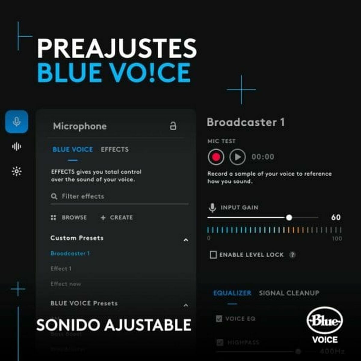 Microphone Logitech 988-000551 Noir