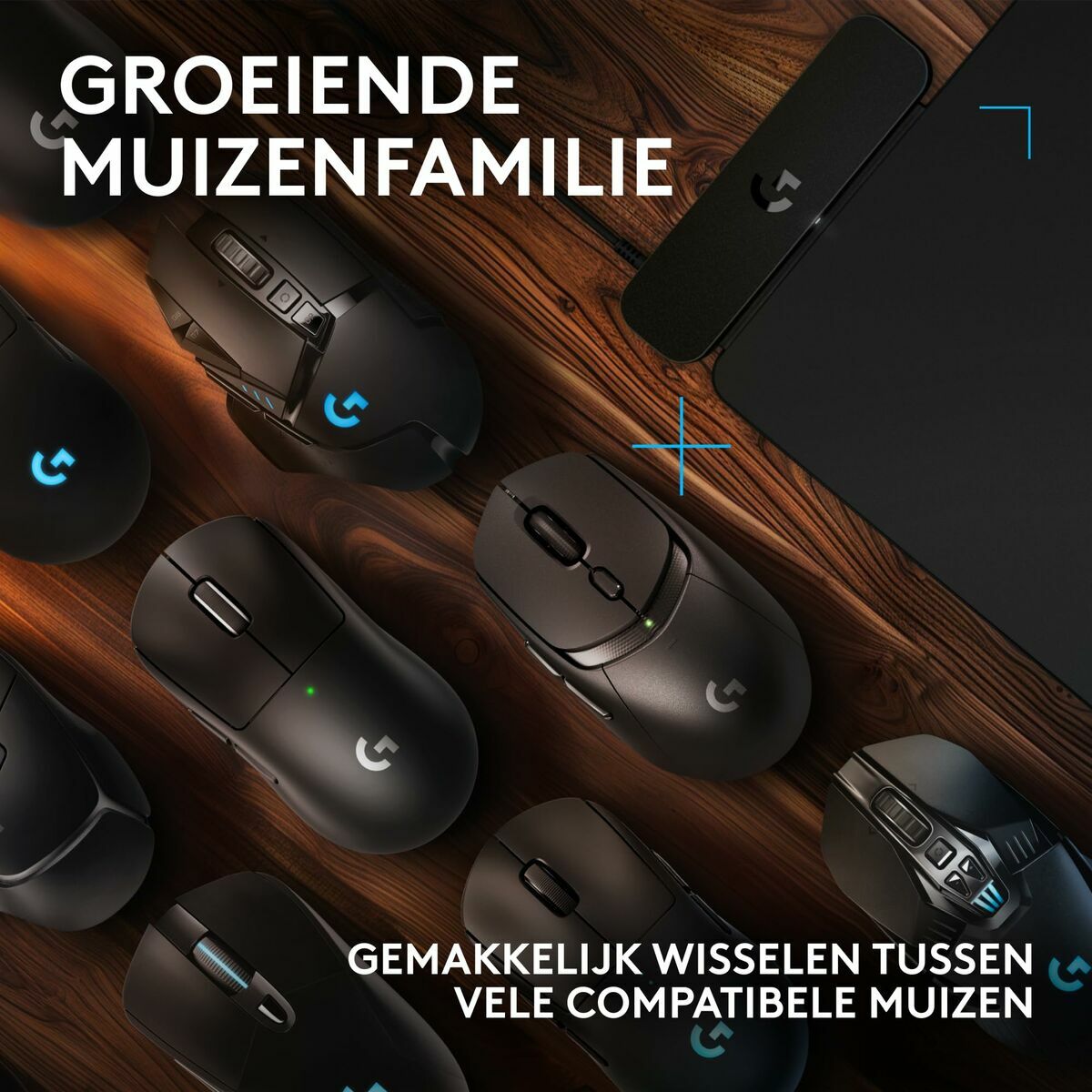 Tapis Antidérapant Logitech Noir