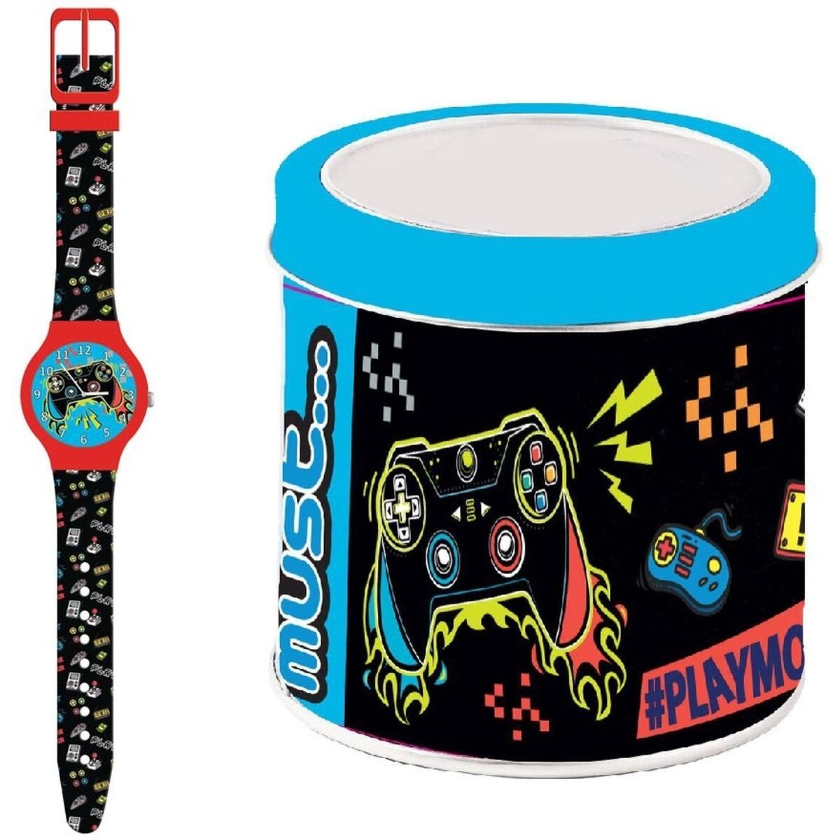 Montre Enfant MUST - TIN BOX (Ø 33 mm)