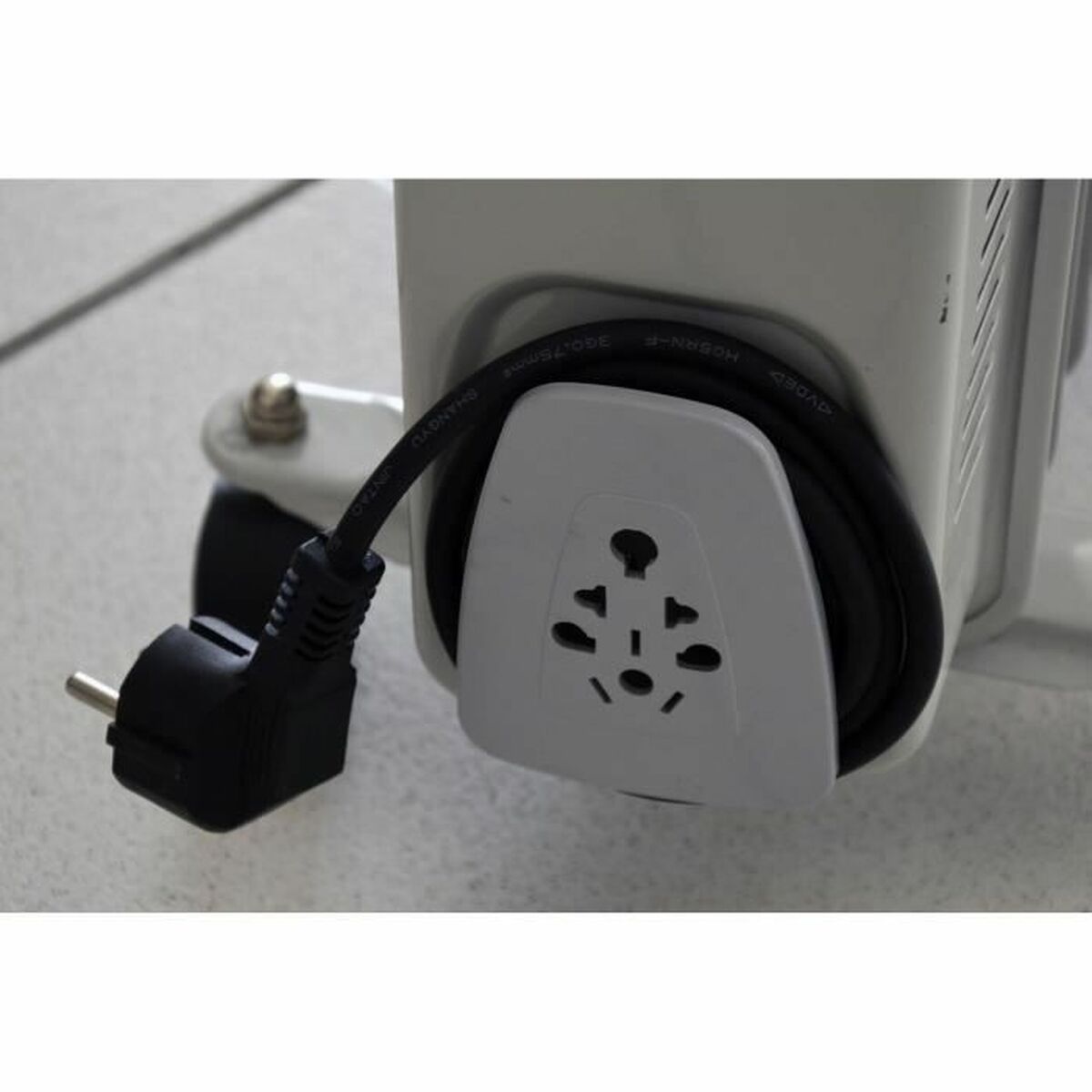 Radiateur à Huile Warm Tech Gris 2000 W