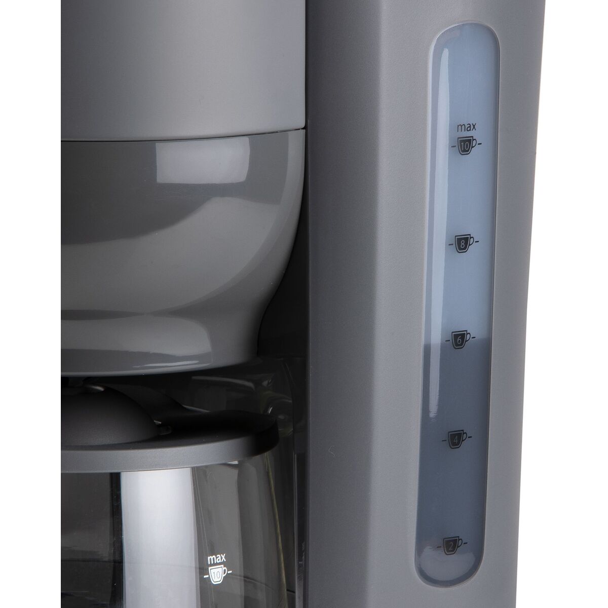 Cafetière goutte à goutte DOMO DO754K Gris 900 W 10 Tasses 1,25 L