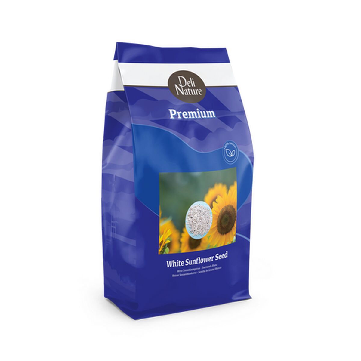 Nourriture pour oiseaux Deli Nature 2 Kg Graines de tournesol