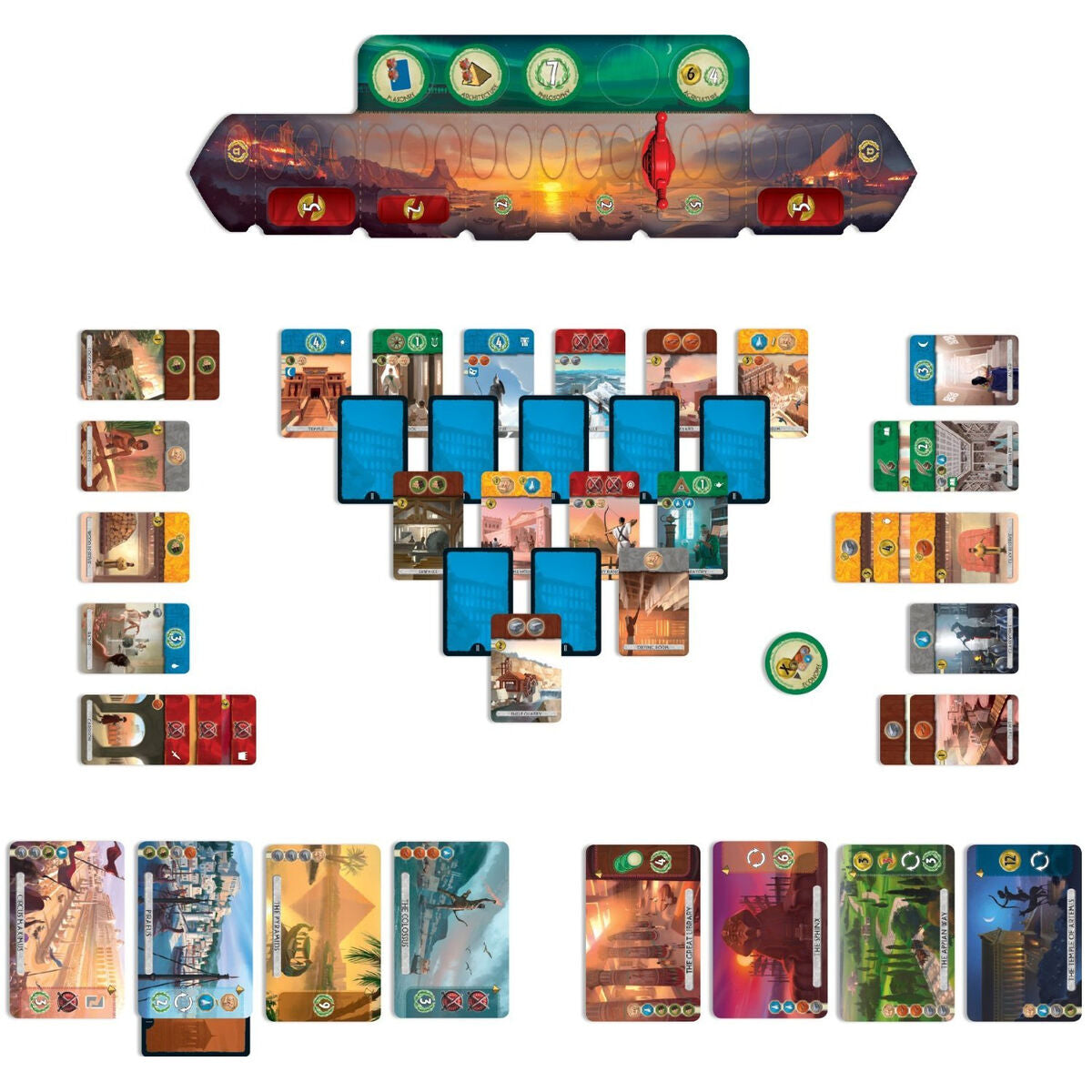 Jeu de société Asmodee 7Wonders Duel (FR)