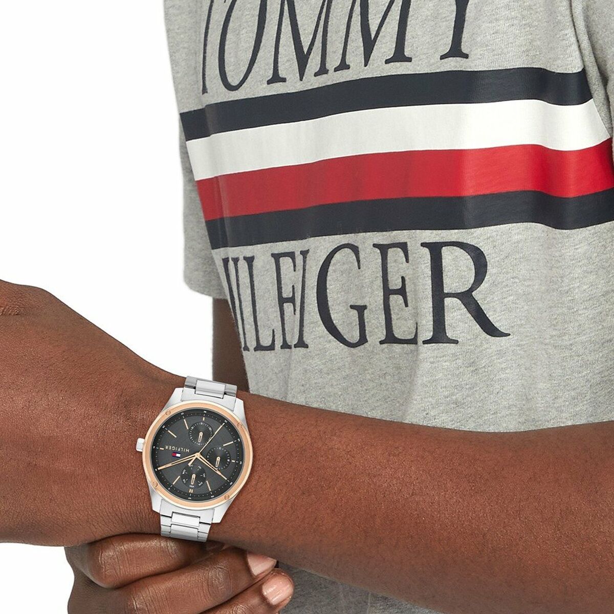 Montre Homme Tommy Hilfiger 1710541 Argenté (Ø 43 mm)