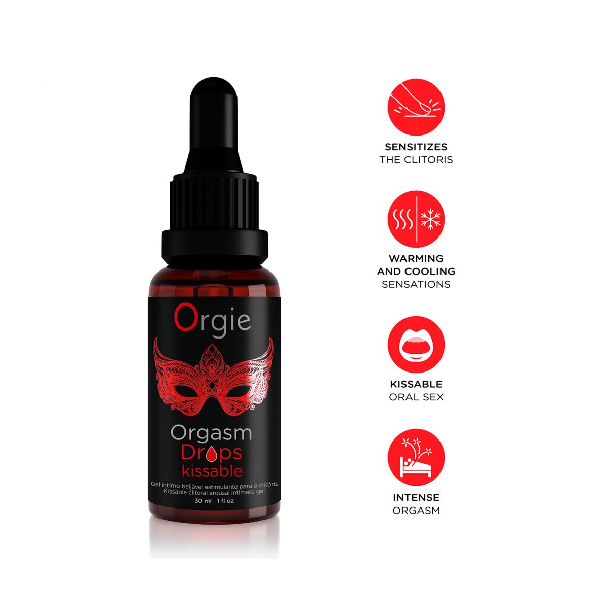 Gloss de stimulation orale Orgie 30 ml