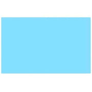 Feuille de Mousse Fama EB34 Bleu clair 2 mm 2,0 mm 50 x 70 cm 10 Unités