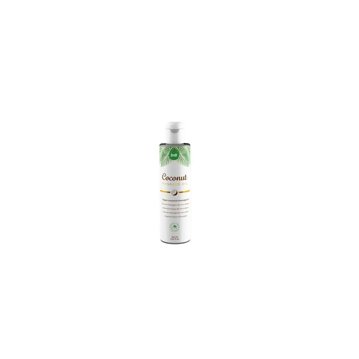Huile de massage érotique Intt 150 ml Coco Effet chaleur
