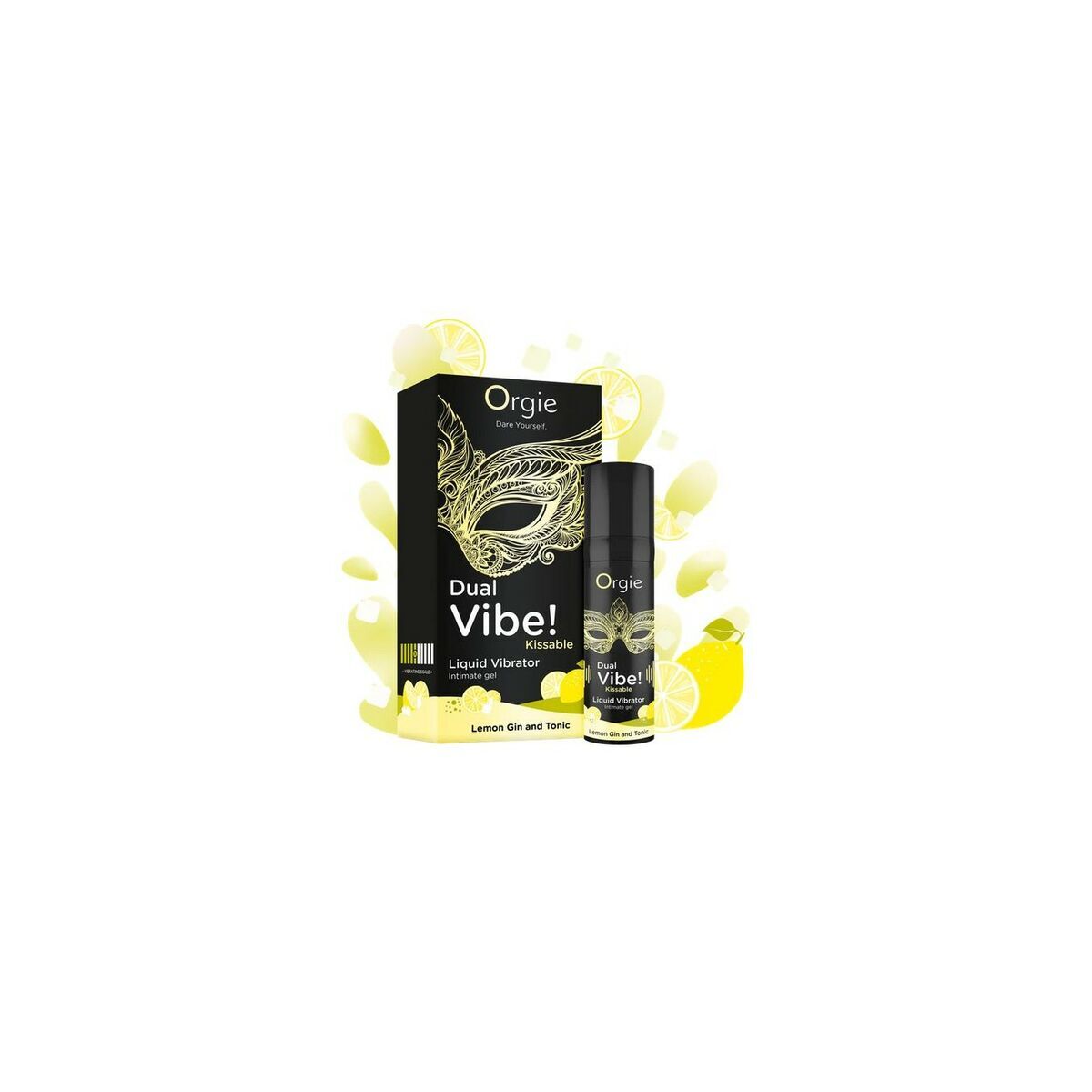 Lubrifiant Orgie 15 ml Citron Vibromasseur