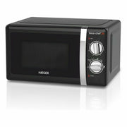 Micro-ondes avec Gril Haeger MW-70B.007A 20 L Noir 700W