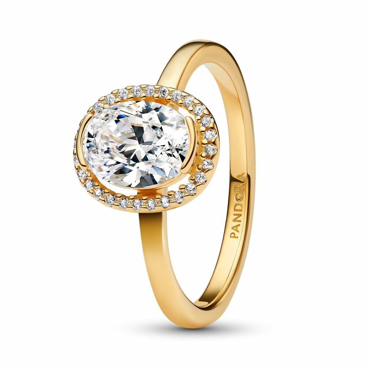 Bague Femme Pandora 163802C01-50 10 Doré