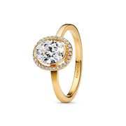 Bague Femme Pandora 163802C01-50 10 Doré