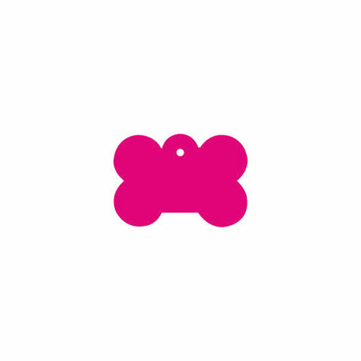 Plaque d'identification pour collier Imarc Bone Rose