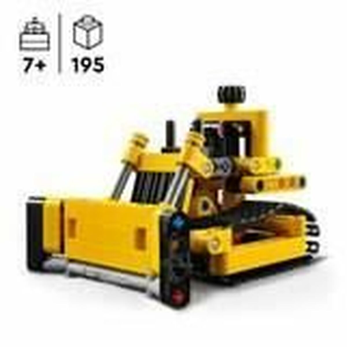 Set de construction Lego 42163 Heavy- Duty Bulldozer Multicouleur