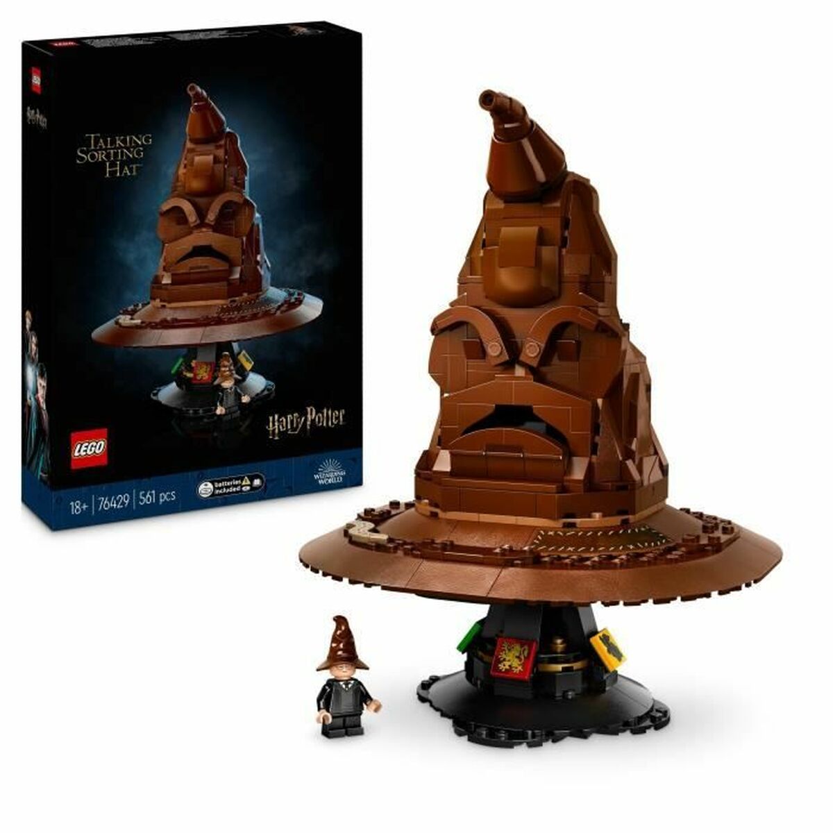 Set de construction Lego Harry Potter 76429 The Sorting Hat that Talks Multicouleur