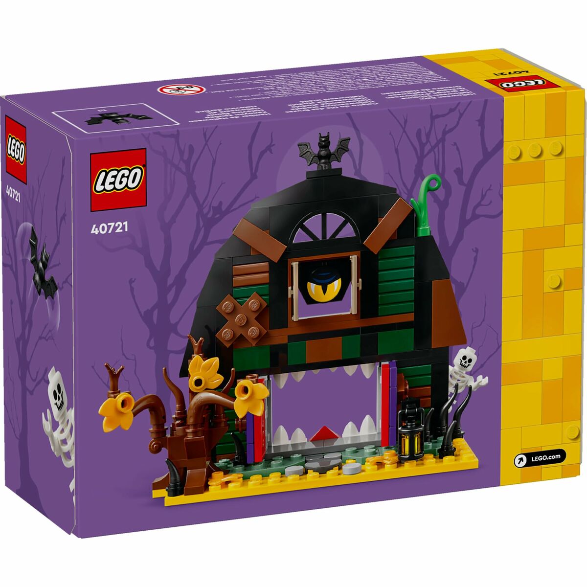 Set de construction Lego 40721 Halloween Barn 205 Pièces