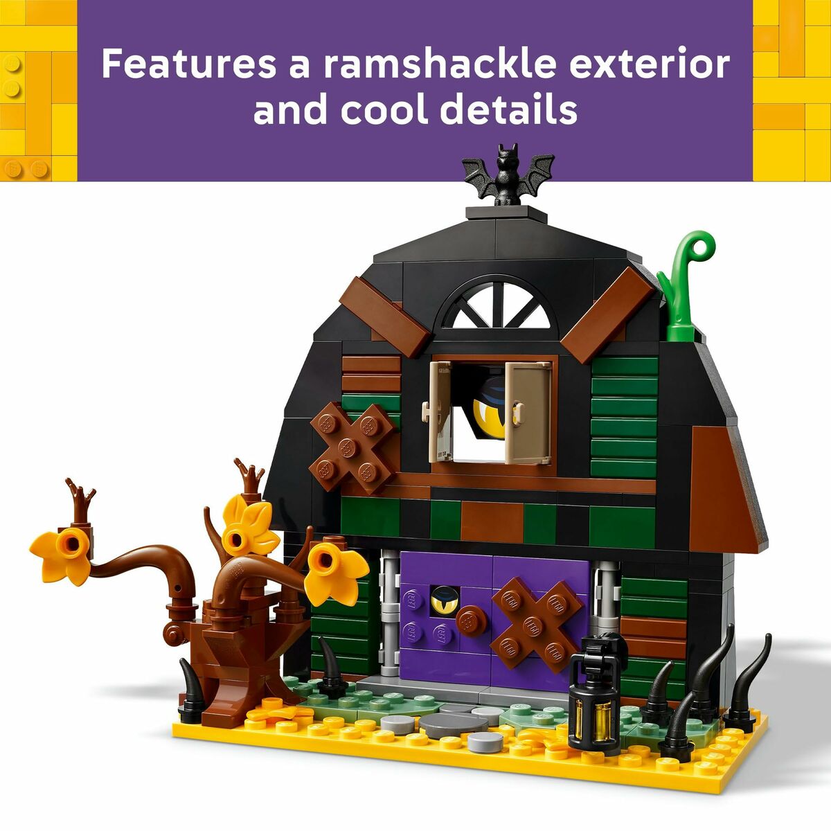 Set de construction Lego 40721 Halloween Barn 205 Pièces