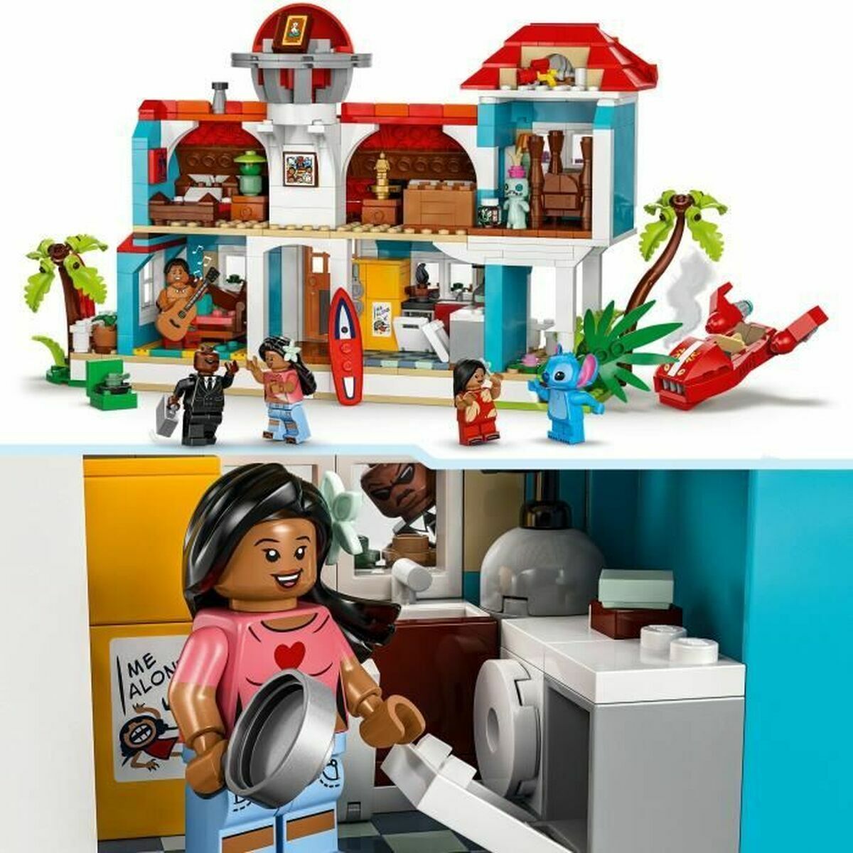 Set de construction Lego Disney Lilo & Stitch 43268 834 Pièces