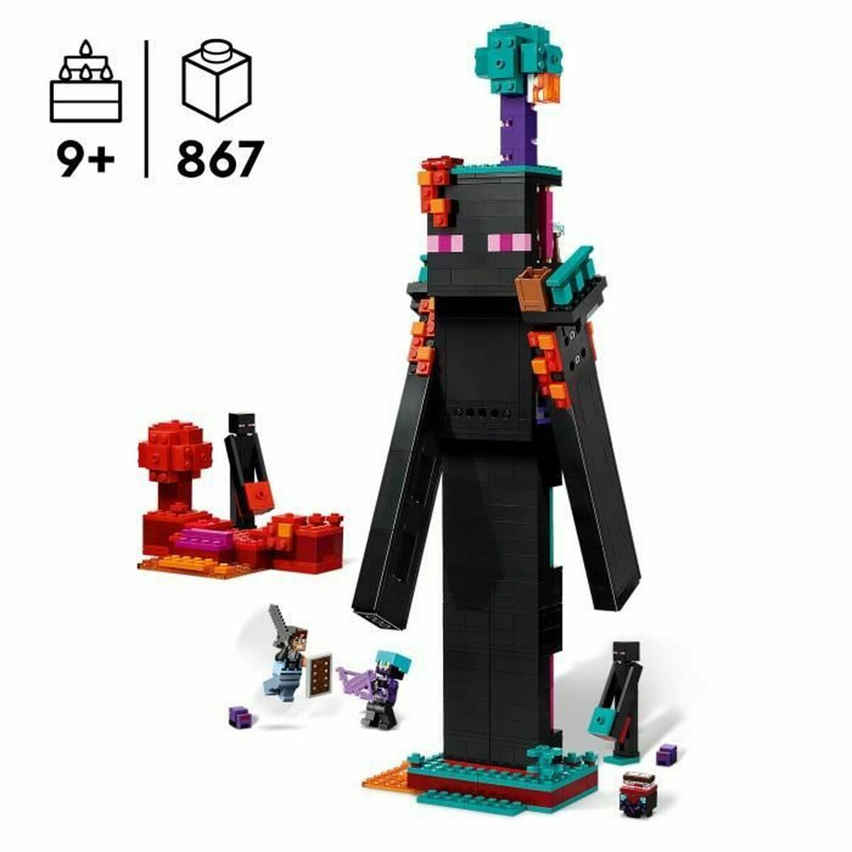 Set de construction Lego Minecraft 21279 867 Pièces