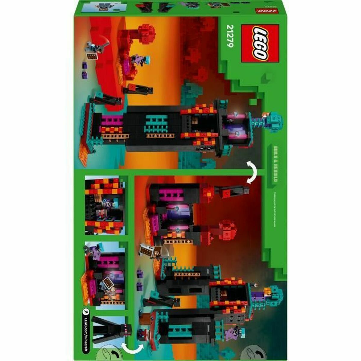 Set de construction Lego Minecraft 21279 867 Pièces