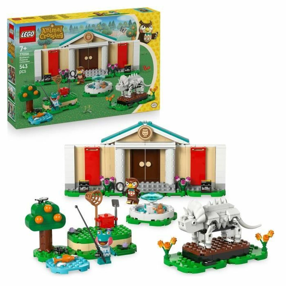 Set de construction Lego 77056 Animal Crossing Socrates Museum 543 Pièces