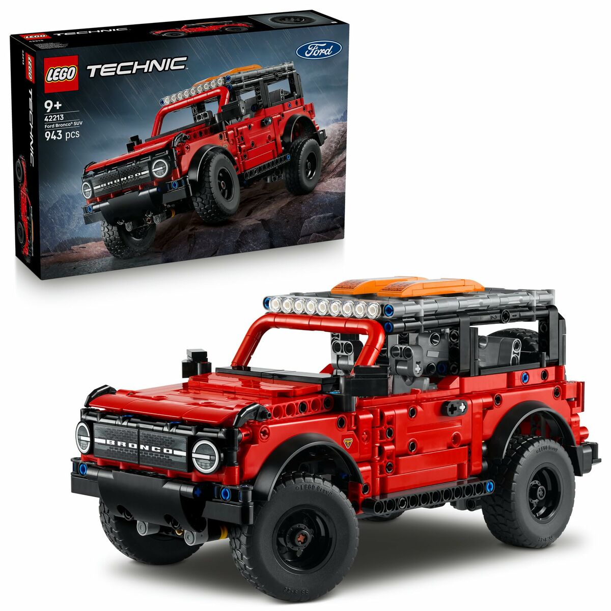 Set de construction Lego 42213 Ford Bronco SUV 943 Pièces