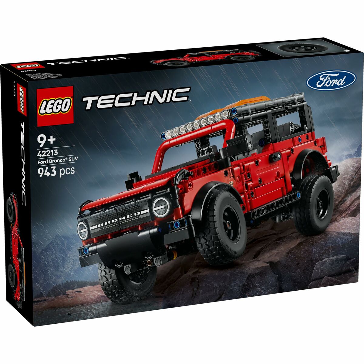 Set de construction Lego 42213 Ford Bronco SUV 943 Pièces