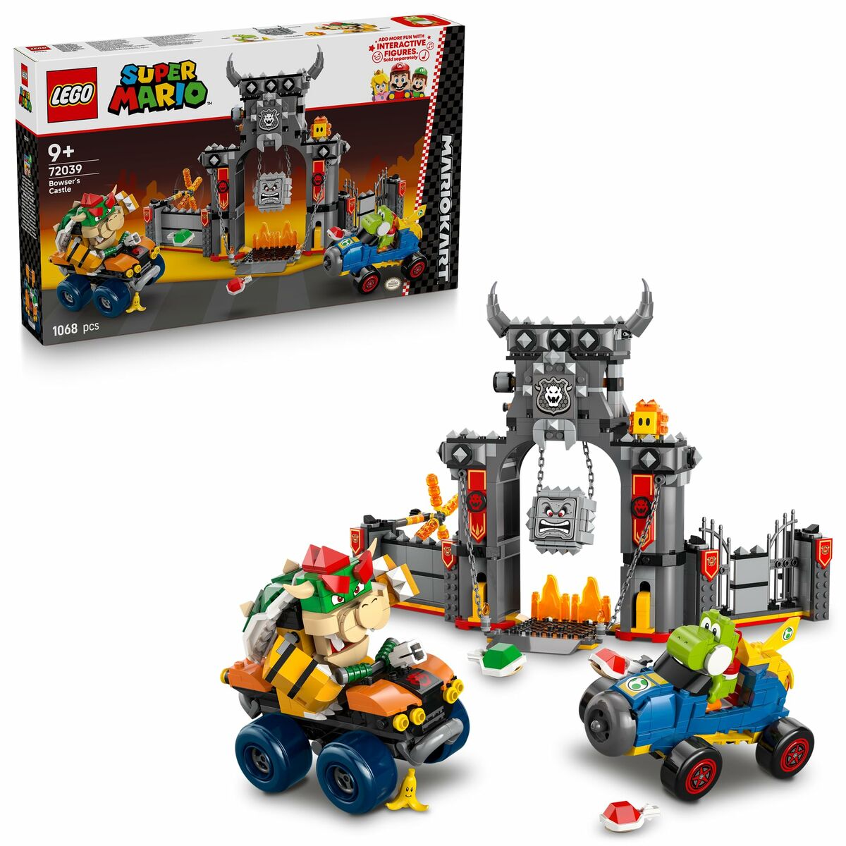 Set de construction Lego 72039 Bowser's Castle 1068 Pièces