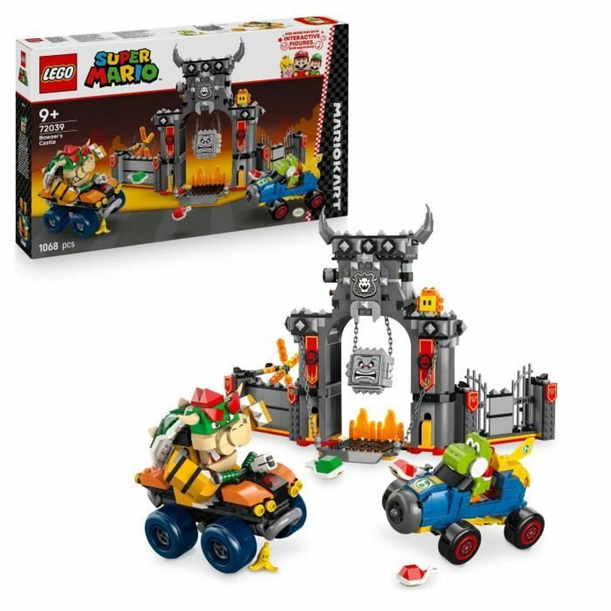 Set de construction Lego 72039 Bowser's Castle 1068 Pièces