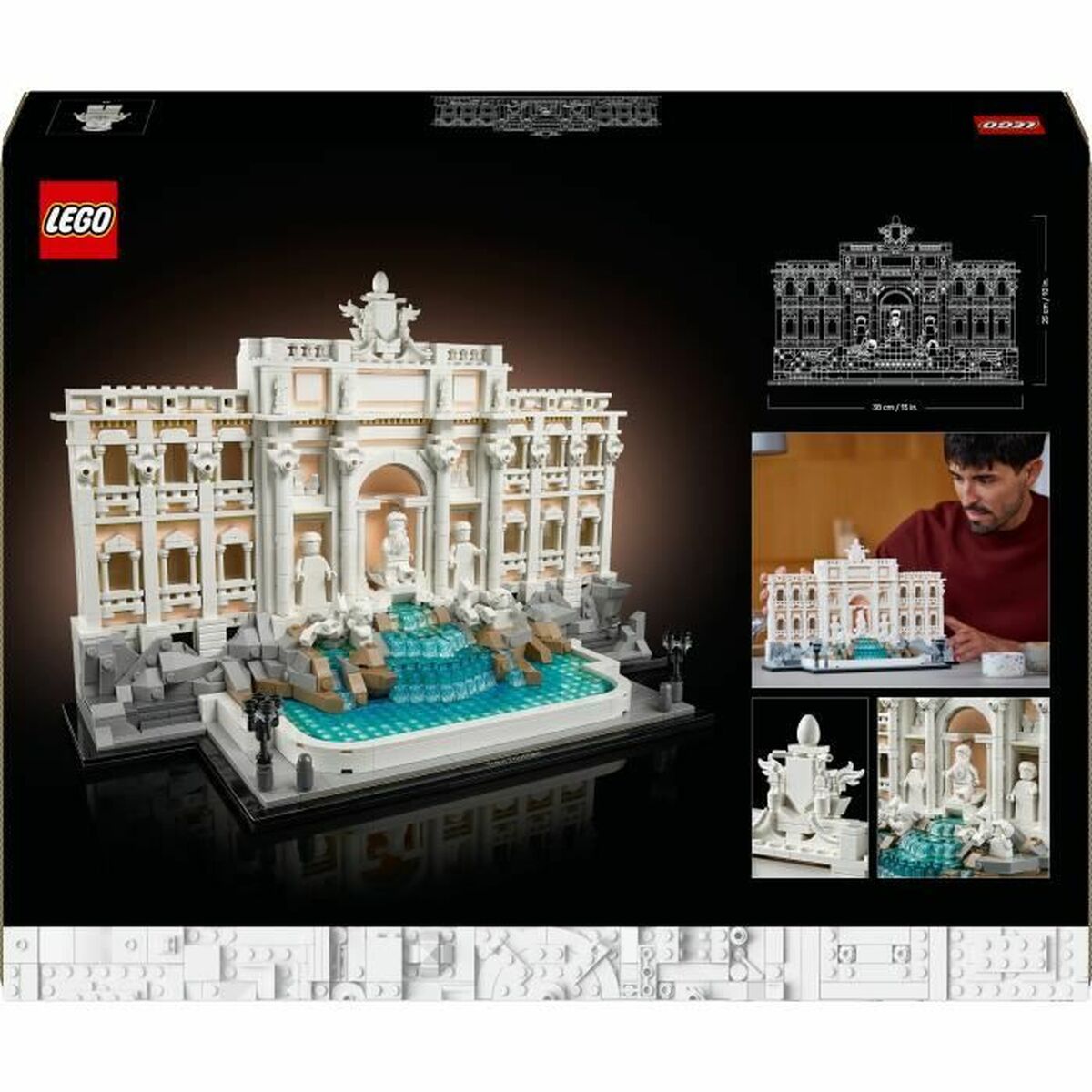 Set de construction Lego 21062 Fontana de Trevi – Roma