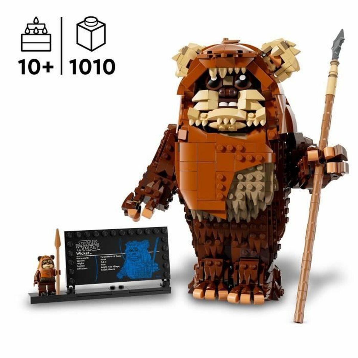 Set de construction Lego 75430 Wicket el Ewok 1010 Pièces