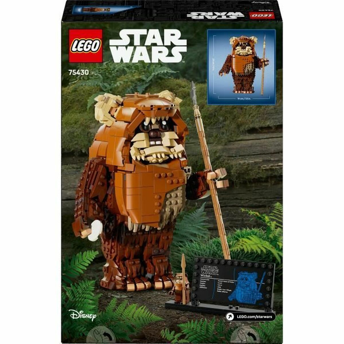 Set de construction Lego 75430 Wicket el Ewok 1010 Pièces