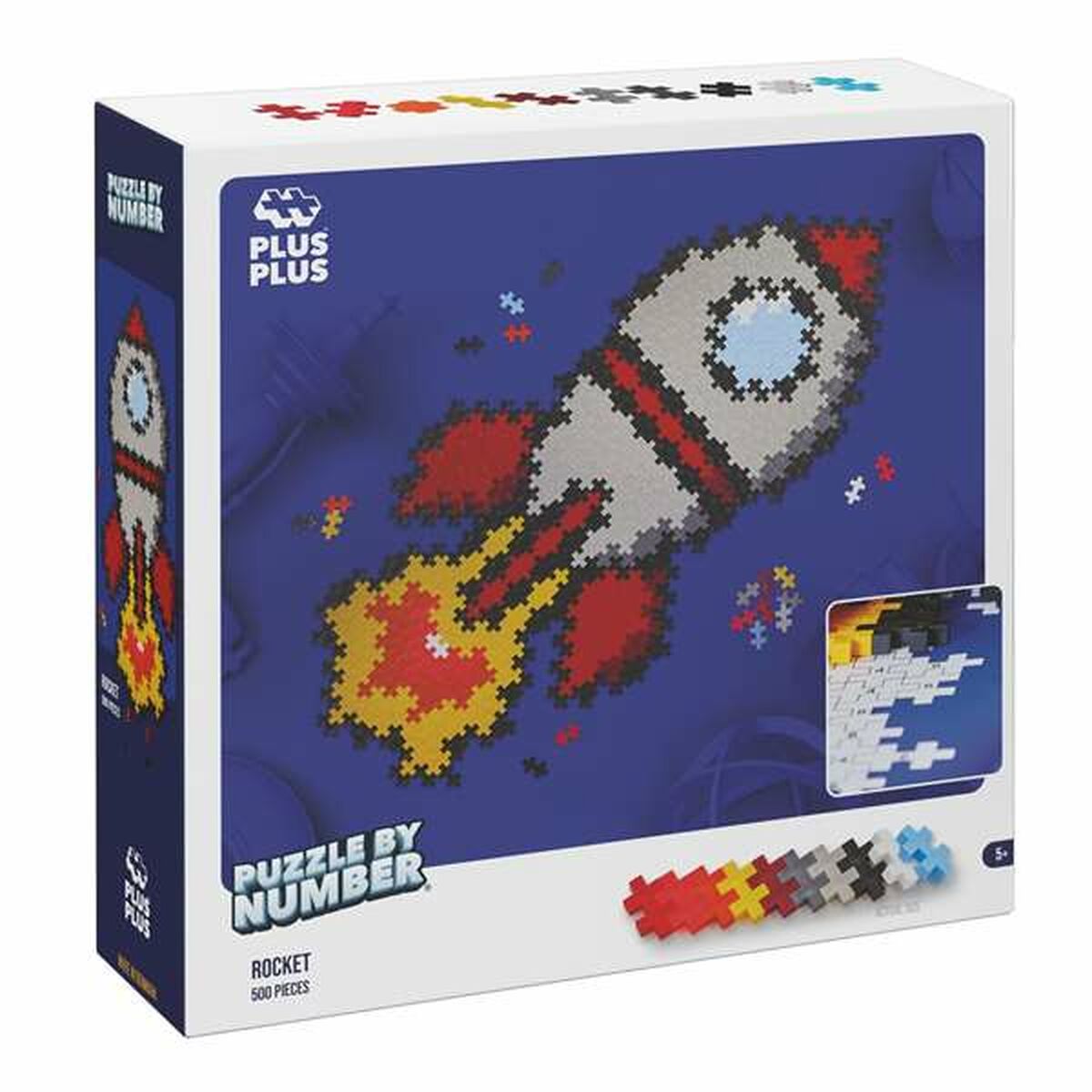 Puzzle Lúdilo Plus Plus Rocket 500 Pièces
