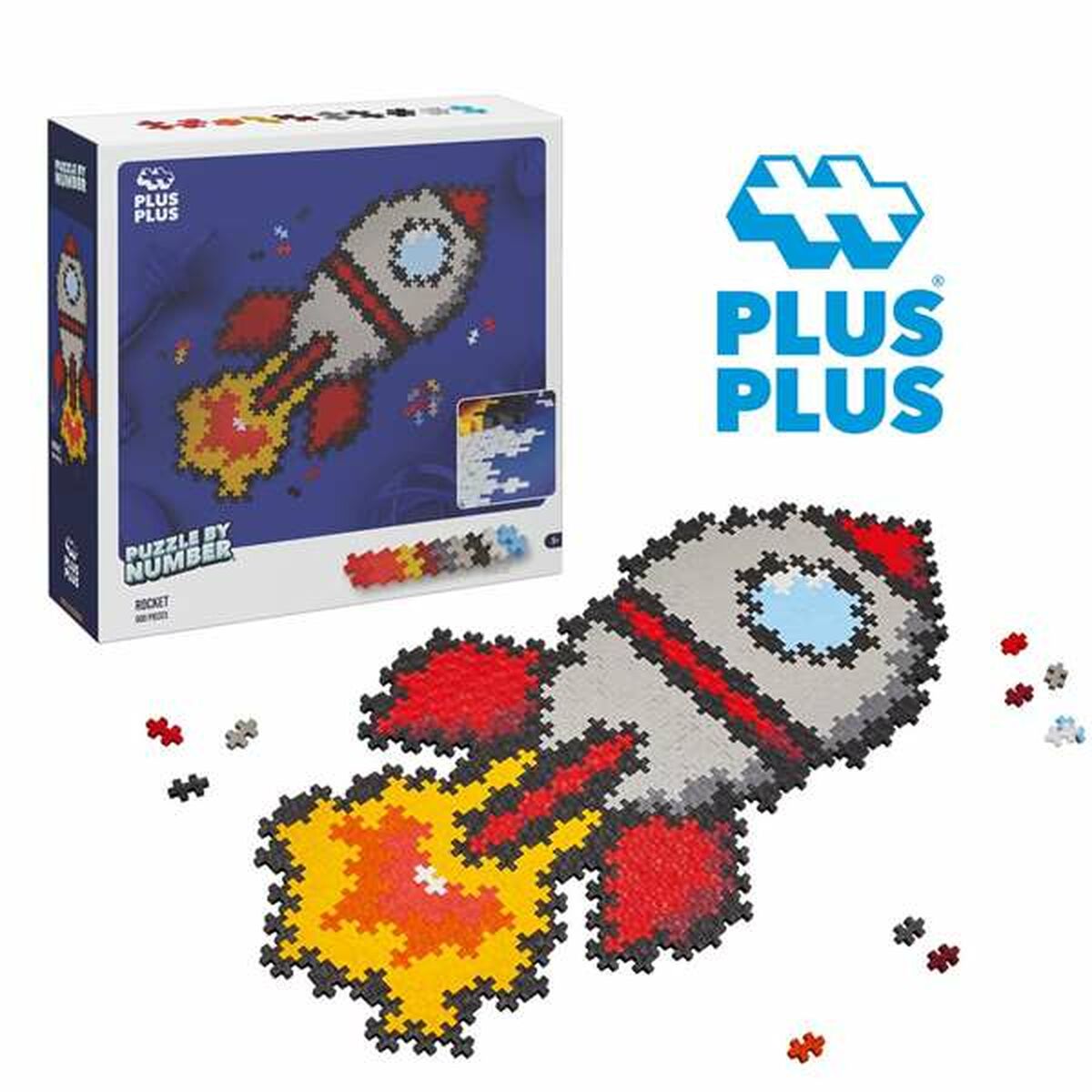 Puzzle Lúdilo Plus Plus Rocket 500 Pièces