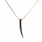 Collier Femme Sif Jakobs P1012-BK-RG 25 cm