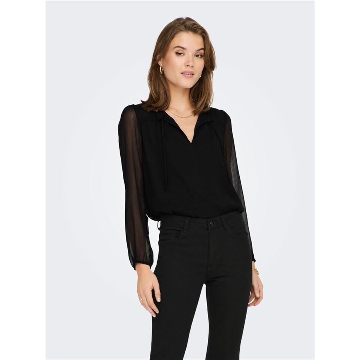 Chemisier pour Femme Only ditsy Blouse Femme Noir (L)