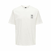 Maillot de Corps de Sport à Manches Coupe Only & Sons Onskace Rlx Blanc