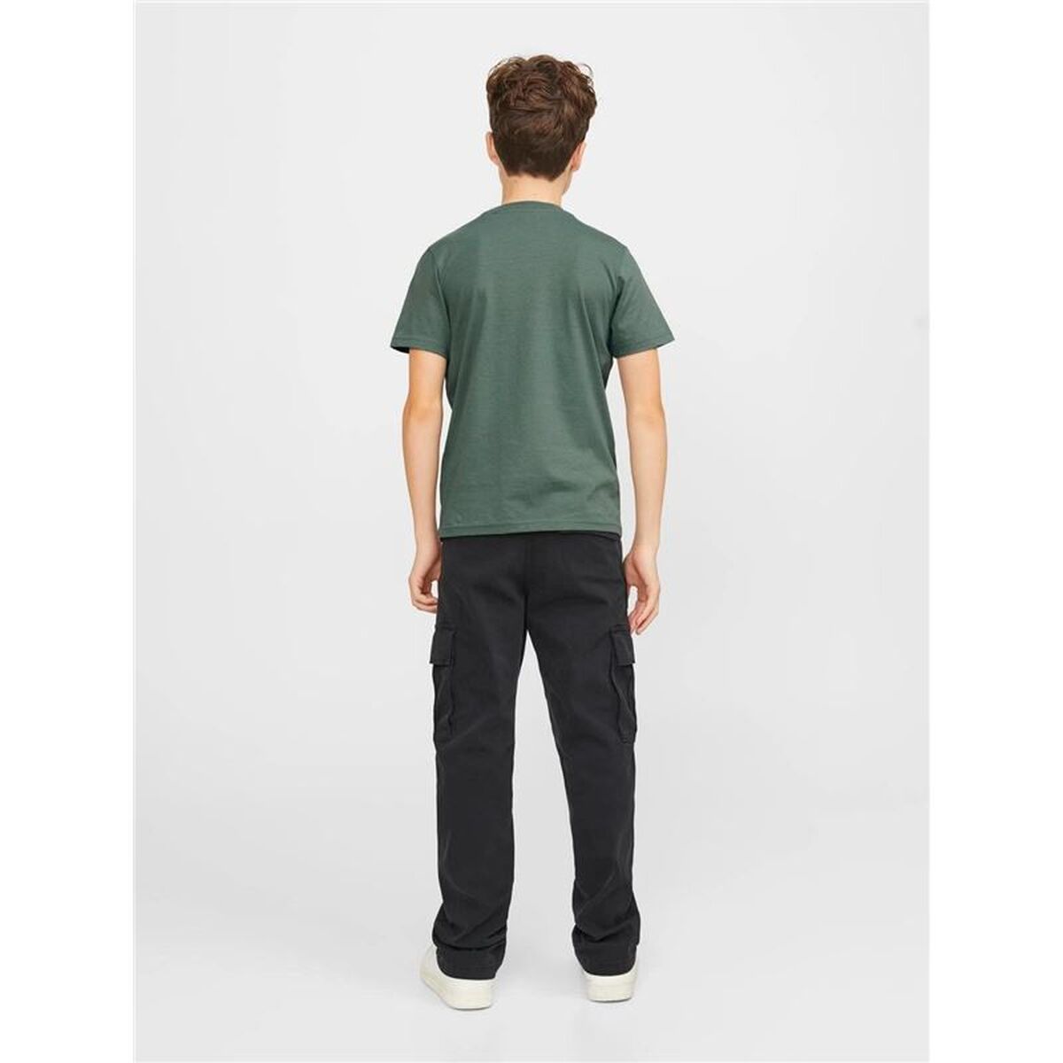 T shirt à manches courtes Enfant Jack & Jones Jorheavens Neck Olive