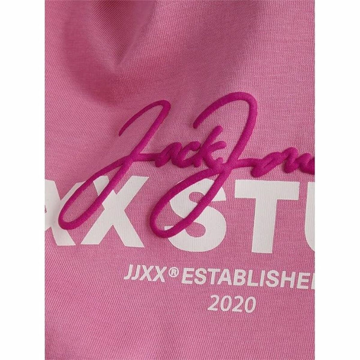 T-shirt à manches courtes femme Jack & Jones Jxamy Reg Rose