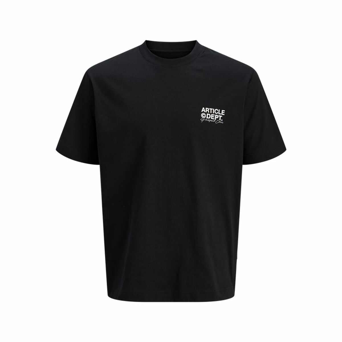 T-shirt à manches courtes homme Jack & Jones Jcodynamic Dust Ss Crew Neck Noir