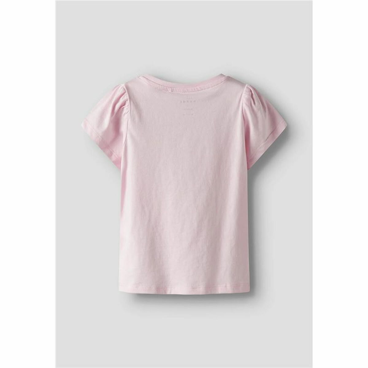 T shirt à manches courtes Enfant Name It Nmfvibeke Capsl Ballerina Rose