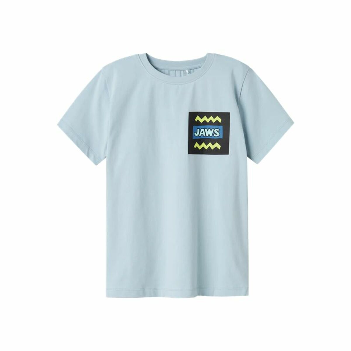 T shirt à manches courtes Enfant Name It Nkmmakai Jaws Nreg Box Sky