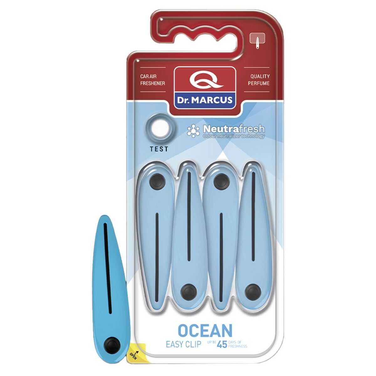 Désodorisant Pour Voiture Dr Marcus EASY CLIP OCEAN BRAVE Océan Plastique