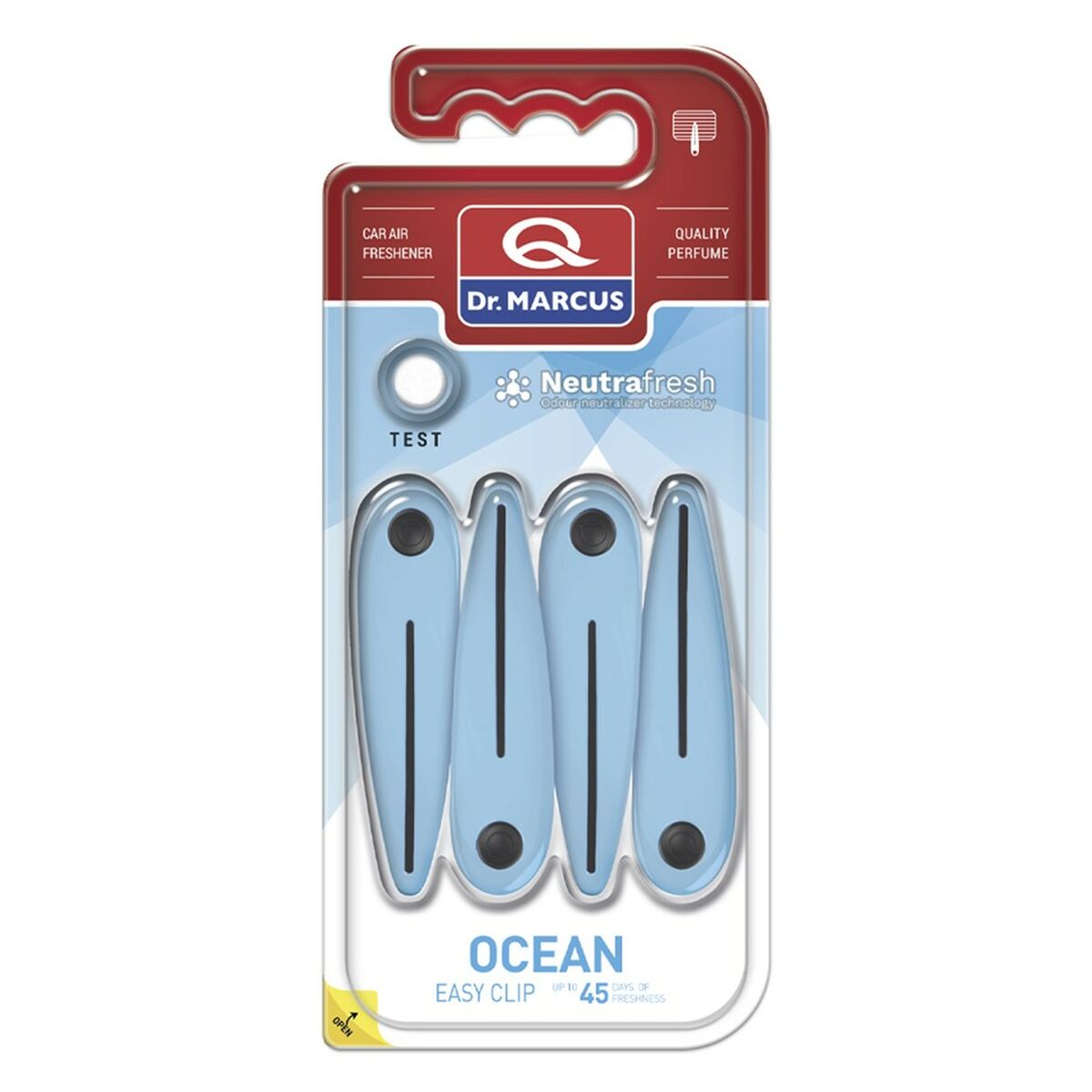 Désodorisant Pour Voiture Dr Marcus EASY CLIP OCEAN BRAVE Océan Plastique