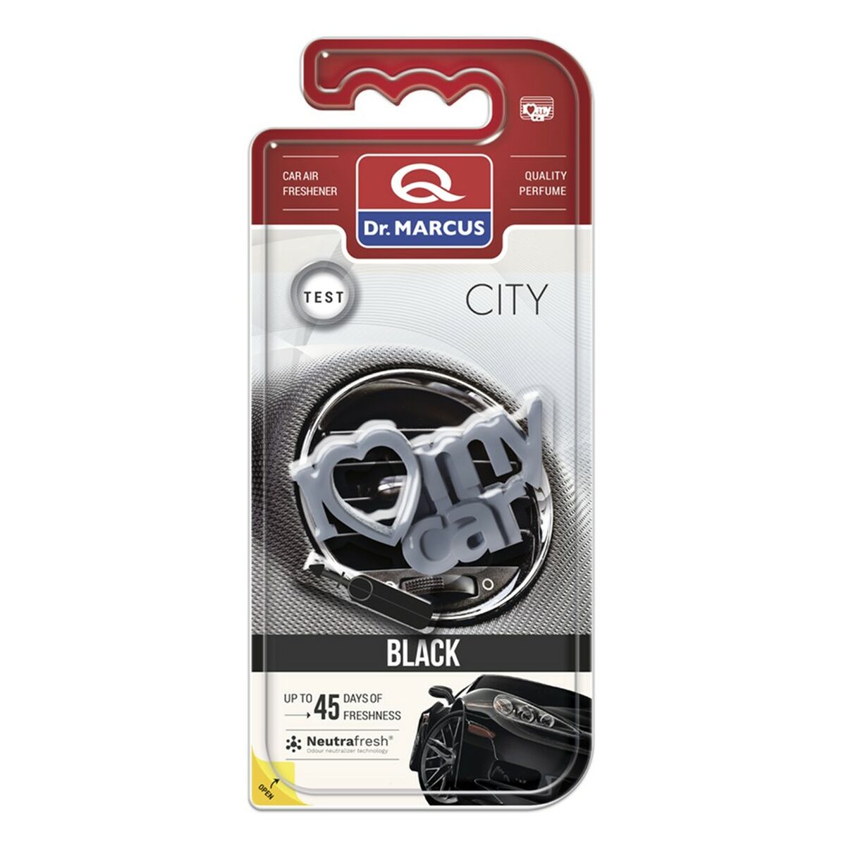 Désodorisant Pour Voiture Dr Marcus City black Plastique